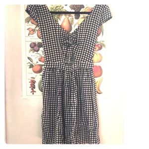 B&W Skater Dress